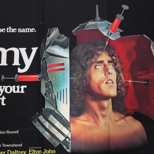 74 - THE WHO, an original British Quad film poster for TOMMY, 30 x 40 inches