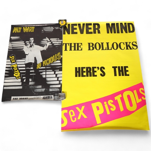 75 - **DESCRIPTION CHANGE** SEX PISTOLS, God Save the Queen promotional poster for the single, *possibly ... 