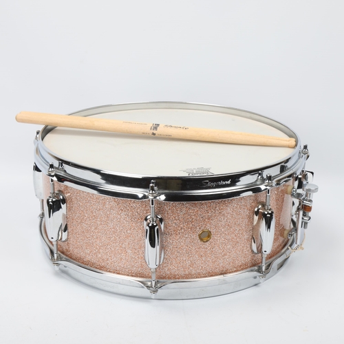 8 - A SLINGERLAND Glitter finish SNARE DRUM owned by MITCH MITCHELL of the JIMI HENDRIX EXPERIENCE. A 36... 