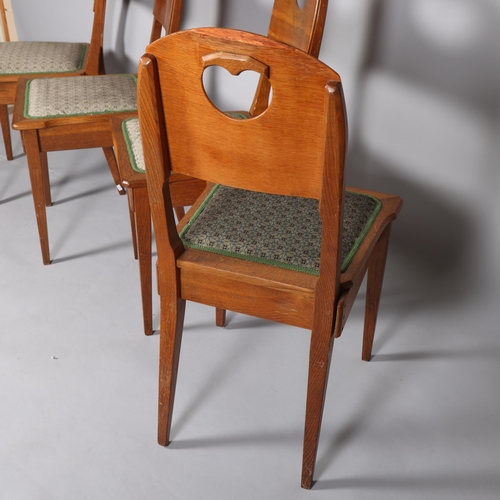 86 - RICHARD RIEMERSCHMID (1868 - 1957), a set of 4 Arts and Crafts or Jugendstil chairs made by Vereinig... 