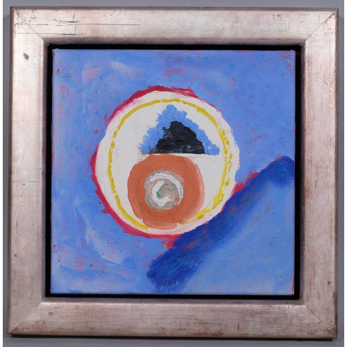 591 - Alistair Grant (1925 - 1997), abstract composition, impasto oil on canvas, inscribed verso, 30cm x 3... 