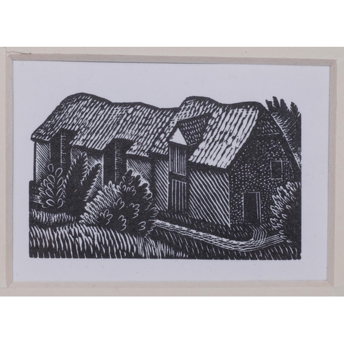 644 - Eric Ravilious (1903-1942), wood engraving on archival paper, Illustration for The St Bride Notebook... 