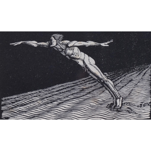 648 - Gwen Raverat (1885-1957), wood engraving on paper, Creation of Light (1912-), 6.2cm x 10.2cm, from t... 