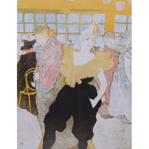 656 - Henri de Toulouse-Lautrec (1864-1901), limited edition lithograph in five colours on watermarked pap... 