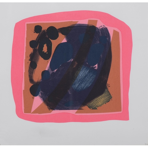 660 - Matthew Hilton (1948), signed limited edition screenprint on paper, Abstract – Jugs, initalled and n... 