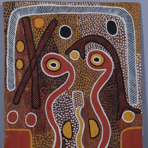 698 - Australian Aboriginal bark painting, 