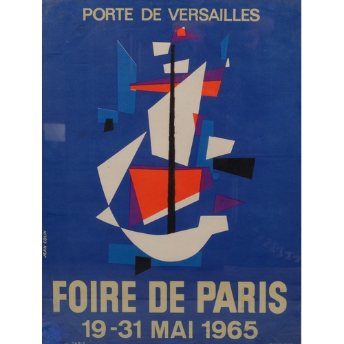 713 - Jean Colin, Exhibition poster, Porte De Versailles, 1965, 50cm x 37cm, and Raoul Dufy, Les Centaures... 