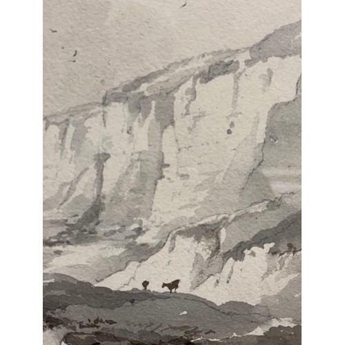 632 - 5 various 19th century watercolours, including Adolphe Ragon, R P Leitch, E Becker, and G R Vawser, ... 