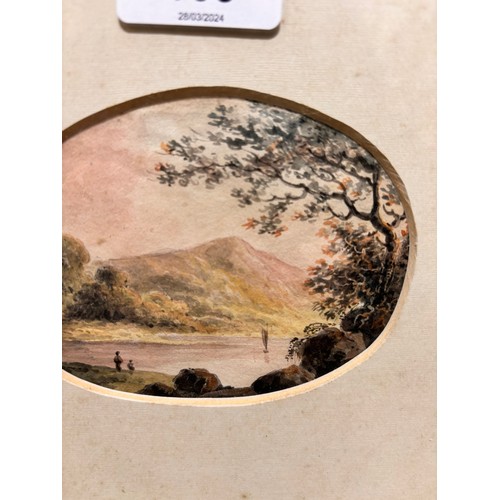 633 - 7 various 19th century watercolours, including Lady Gordon, and J C Bourne, framed (7)