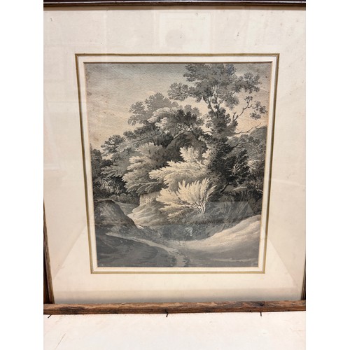 633 - 7 various 19th century watercolours, including Lady Gordon, and J C Bourne, framed (7)