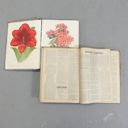 147 - Amateur Gardener volumes 1 & 2, articles dated 1907-8.