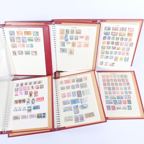 118 - Stanley Gibbons Ltd, 6 boxed stock stamp albums