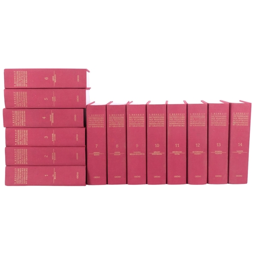 121 - 14 volumes of E. Benezit art dictionaries