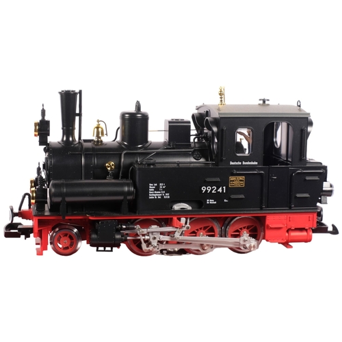 134 - LGB THE BIG TRAIN - a G gauge steam locomotive 99241, model ref. 23741, near unused and in original ... 