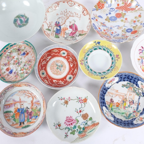 179 - Various Oriental saucers and dishes (10)