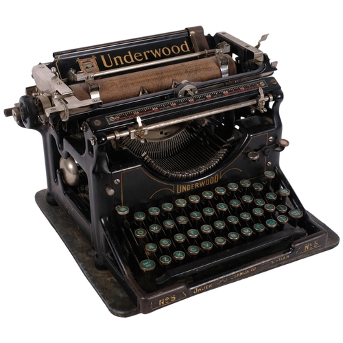 1003 - An Antique Underwood office typewriter