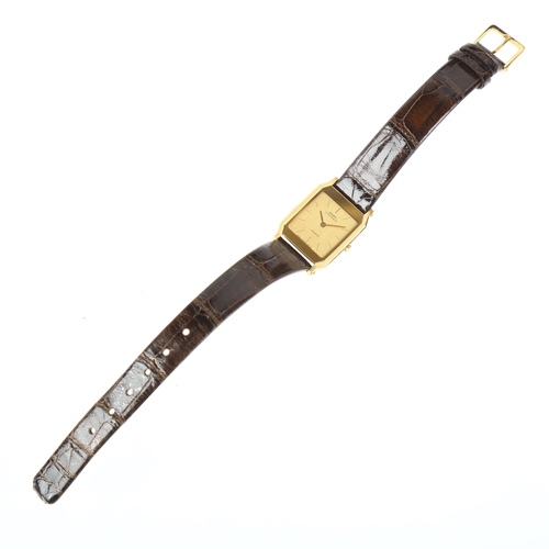 1065 - SEIKO - a lady's gold plated stainless steel Lassale quartz wristwatch, ref. 1230-5289, champagne di... 