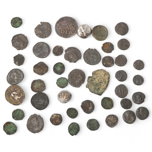 246 - A collection of mixed Ancient coins, approx 40