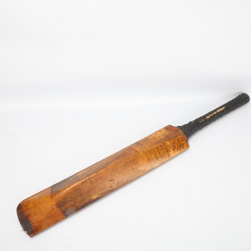 41 - CRICKET INTEREST - a Jack Hobbs Oval Extra Special cricket bat signed by the 1926 England Ashes Team