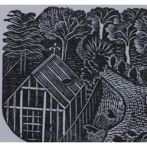 721 - Eric Ravilious (1903-1942), wood engraving on archival paper, Illustration for The St Bride Notebook... 