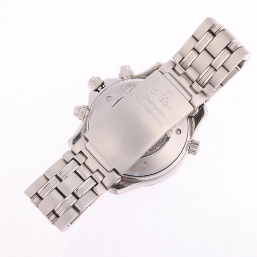 1005 - OMEGA - a stainless steel Seamaster Professional automatic chronograph calendar bracelet watch, ref.... 