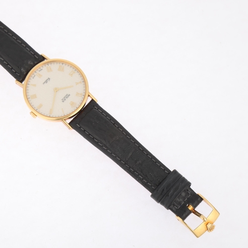 1010 - ROLEX - an 18ct gold Cellini mechanical wristwatch, ref. 5112, circa 1988, ivory Jubilee anniversary... 