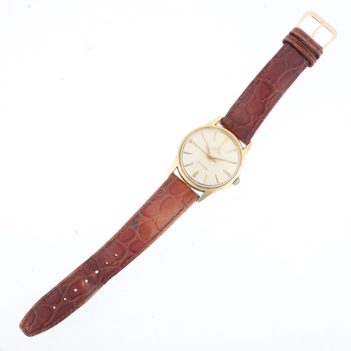 1016 - OMEGA - a Vintage gold plated stainless steel Seamaster automatic wristwatch, ref. 14704-3 SC, circa... 