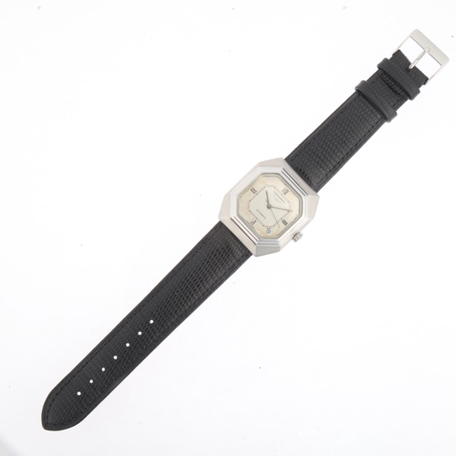 1056 - LONGINES - a Vintage stainless steel automatic calendar wristwatch, ref. 4817-4 633, circa 1960s, br... 