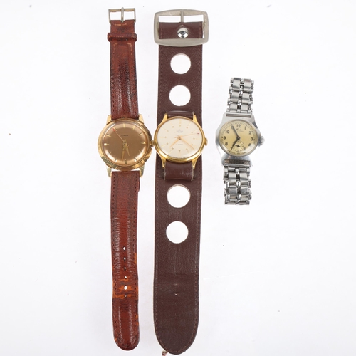 1116 - Various wristwatches, including Smiths Deluxe, Milo Multifort and Timex (3)