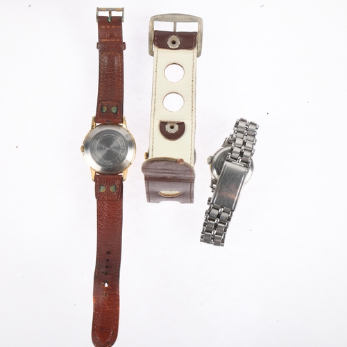 1116 - Various wristwatches, including Smiths Deluxe, Milo Multifort and Timex (3)