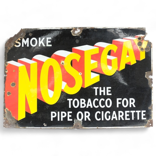 62 - A Vintage enamel sign 