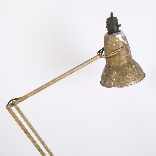 440 - A Vintage painted Herbert Terry anglepoise desk lamp