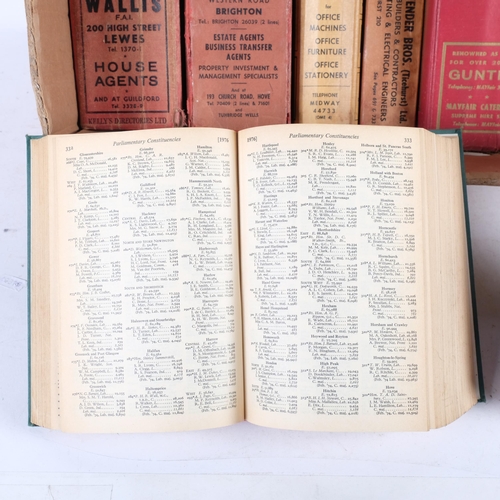 764 - Whitaker's Almanacs and Vintage Kelly's Directories, local area