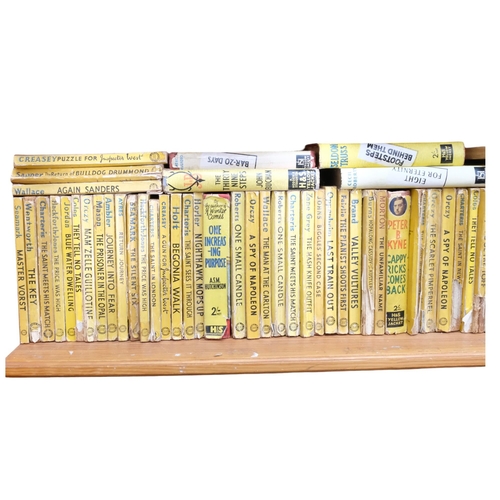 771 - A shelf of Vintage paperback books, published by Hodder & Stoughton