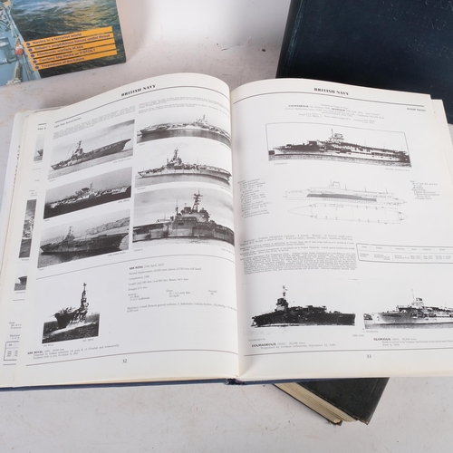 775 - 3 volumes Janes Fighting Ships, and a Janes Naval Review