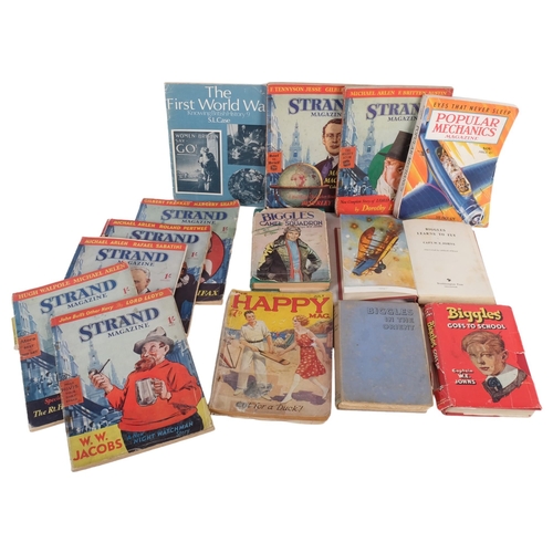 777 - Strand magazines, and Biggles books