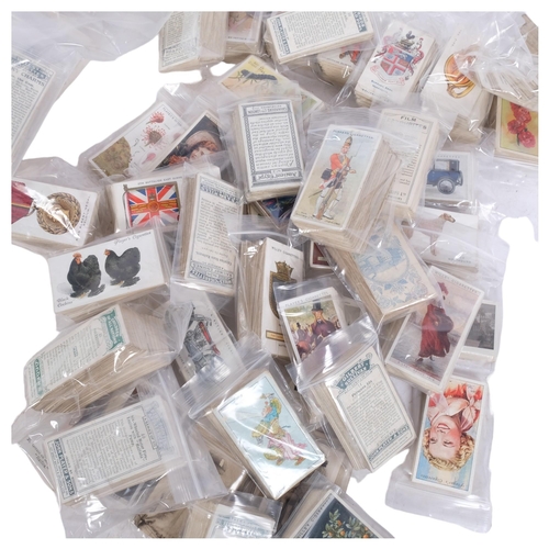 101 - A large quantity of cigarette cards, including Wills's Cigarettes, John Player & Sons, Godfrey Phili... 