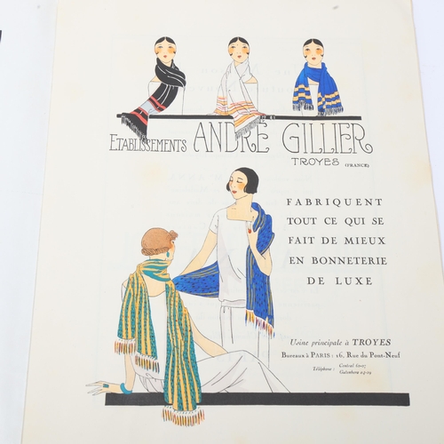 101 - Art Gout Beaute 1926, containing original couture and fashion illustration designs, 31cm x 24cm