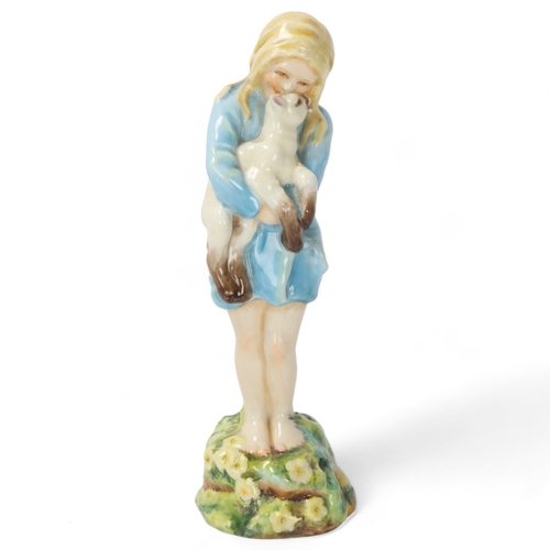 869 - Royal Worcester figure, Spring, modelled by F G Doughty, height 22cm