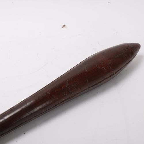 768 - An Australian Aboriginal club, length 71cm