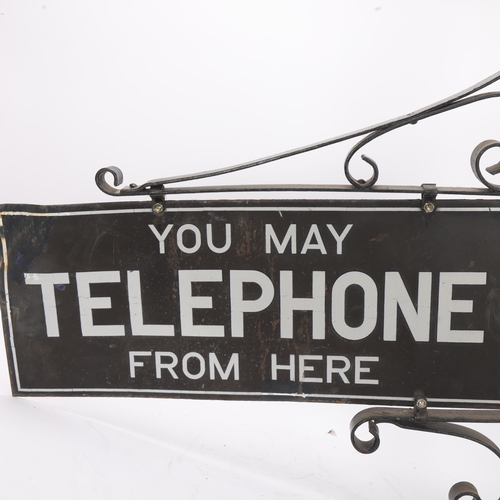 780 - A Vintage enamel sign 