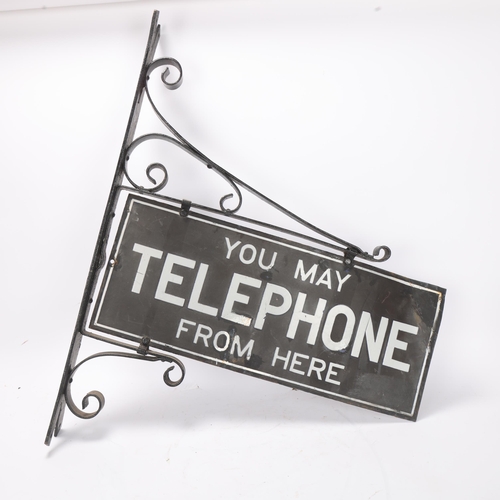 780 - A Vintage enamel sign 