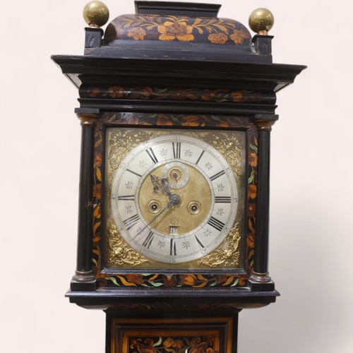 733 - A fine quality William and Mary 8-day longcase clock by Christopher Gould, circa 1690, the elaborate... 