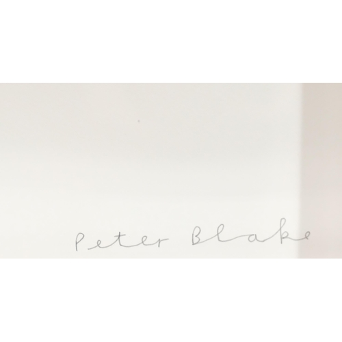 1094 - Peter Blake (born 1932), Laurens, limited edition screenprint, signed in pencil, no. 79/175, sheet s... 