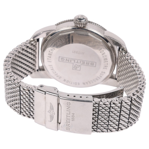 2001 - BREITLING - a stainless steel Superocean Heritage 42 automatic calendar bracelet watch, ref. A17321,... 