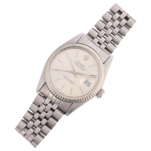 2008 - ROLEX - a stainless steel Oyster Perpetual Datejust automatic calendar bracelet watch, ref. 16030, c... 