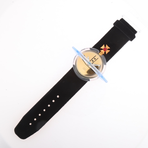 2022 - VIVIENNE WESTWOOD for POP SWATCH - a Vintage Orb pop art quartz wristwatch, ref. PWZ104, circa 1993,... 