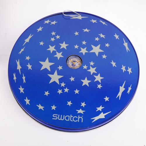 2027 - SWATCH - a gold plated plastic Hocus Pocus quartz wristwatch, ref. GZ122, circa Christmas 1991, gild... 