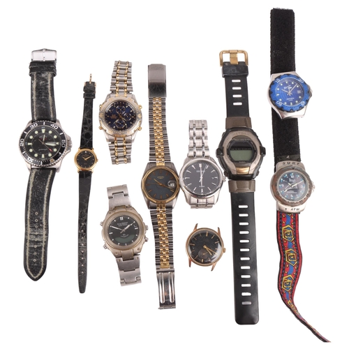 2085 - Various wristwatch, including Seiko quartz, Krug-Baumen, Rotary, etc