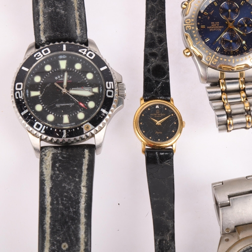 2085 - Various wristwatch, including Seiko quartz, Krug-Baumen, Rotary, etc